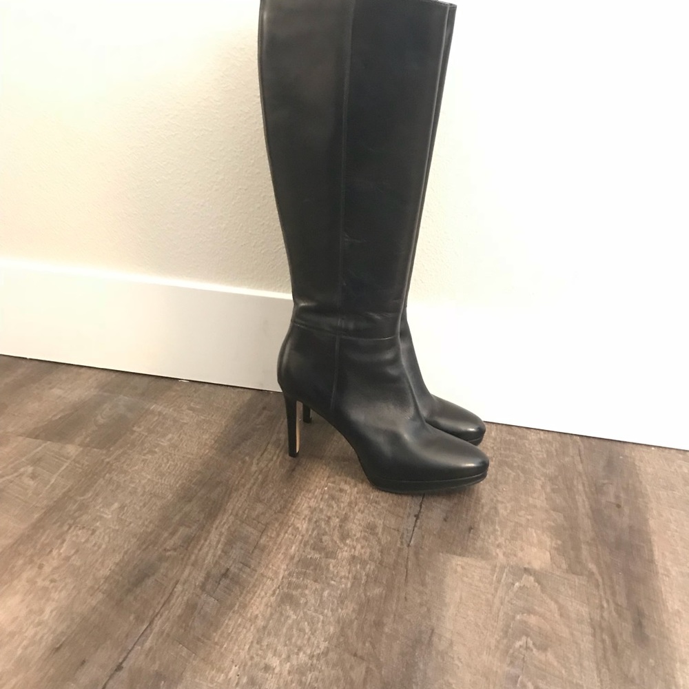 Nine West “Okena” tall leather boot - Picture 2 of 6